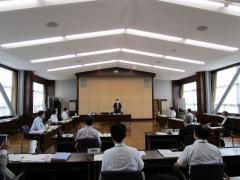 松本市立病院建設専門者会議の写真