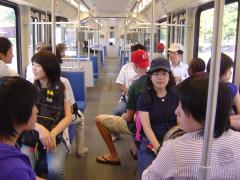 ユタ大学からTrax(路面電車)にの画像