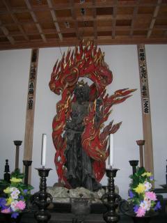 木造不動明王立像の画像