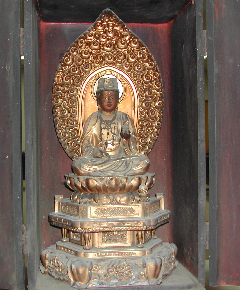 長安寺 木造虚空蔵菩薩坐像の画像