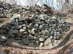 埴原(はいばら)城跡(中山地区) 県史跡 壮大な構えと多くの堀切を持つ城の画像