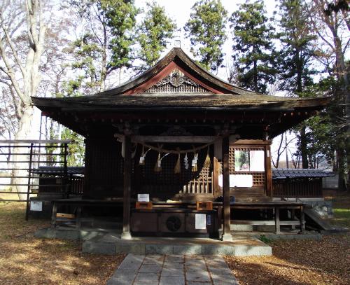 筑摩神社拝殿の画像