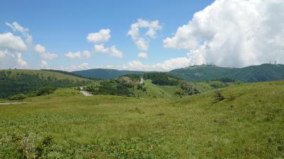 美ヶ原高原の県道美ヶ原公園線の写真