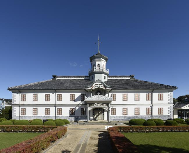 国宝旧開智学校の写真