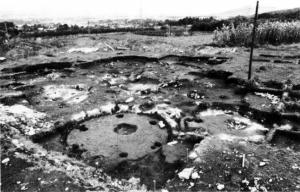 A地区を南東から撮影