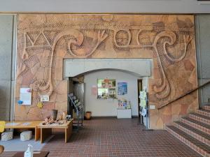 考古博物館の入口ロビー