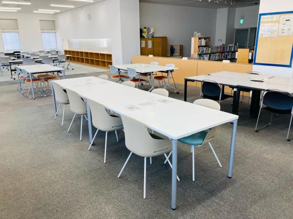 学習スペース中間の様子