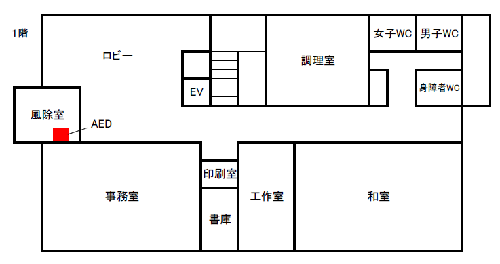 寿公民館館内図の画像ですの画像1