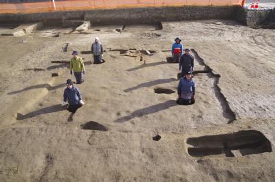 南栗遺跡　奈良時代の竪穴建物跡