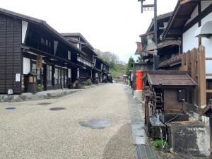 木曽福島の街並み