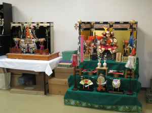 五月人形の様子②