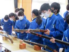 本物の火縄銃の迫力に触れての画像2