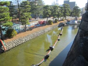浚渫前（内堀東部）