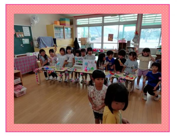 年長お店屋さん様子