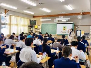 中学校指導の様子