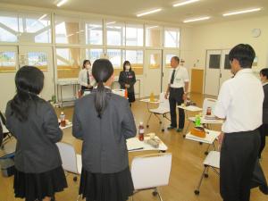 エクセラン高等学校意見交換会写真1