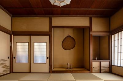 旧犬飼呉服店店舗兼主屋内観