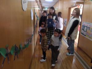 芋ほりごっこしたよ