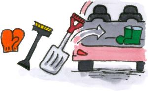 除雪アイテムの確保