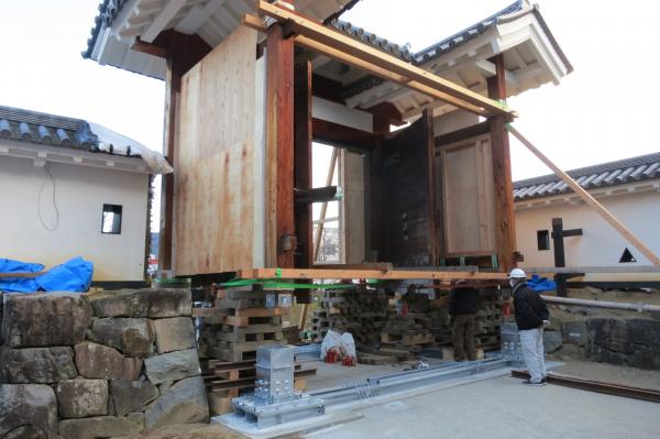 二の門基礎補強