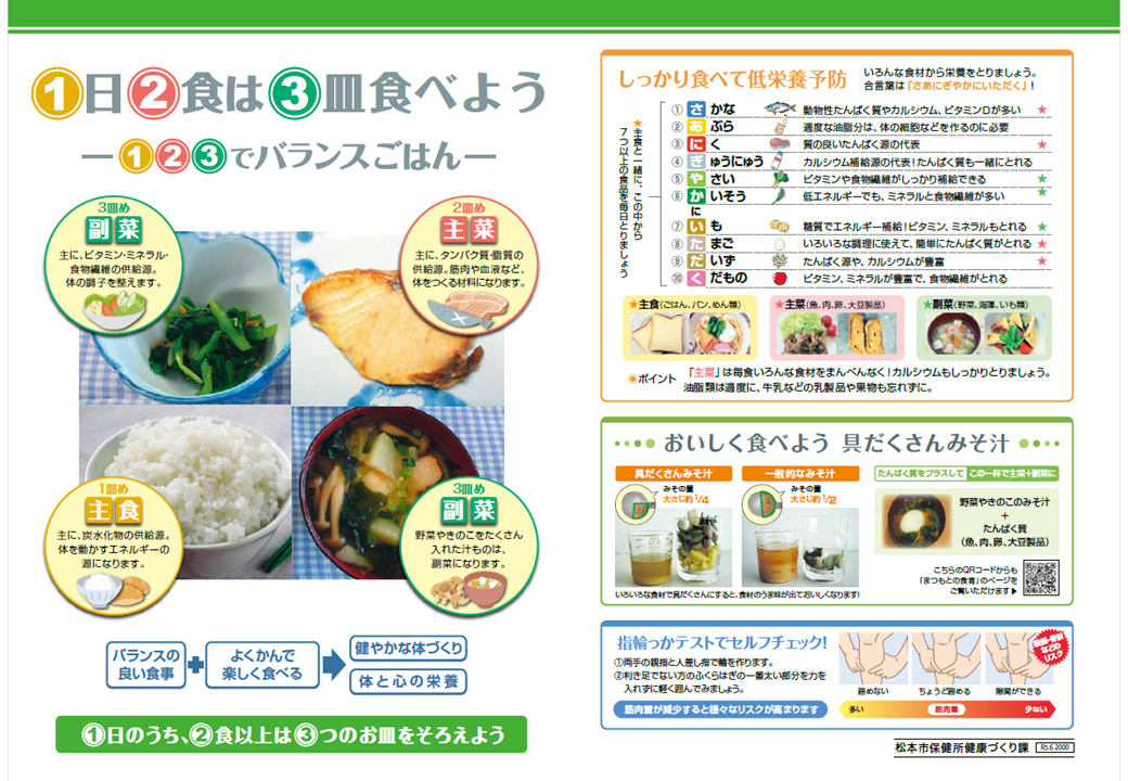 リーフレット栄養