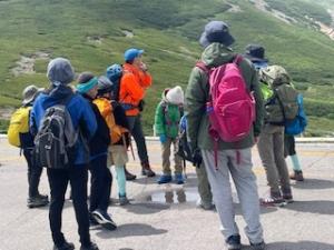 現地学習の様子