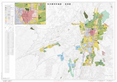 都市計画図 全体図