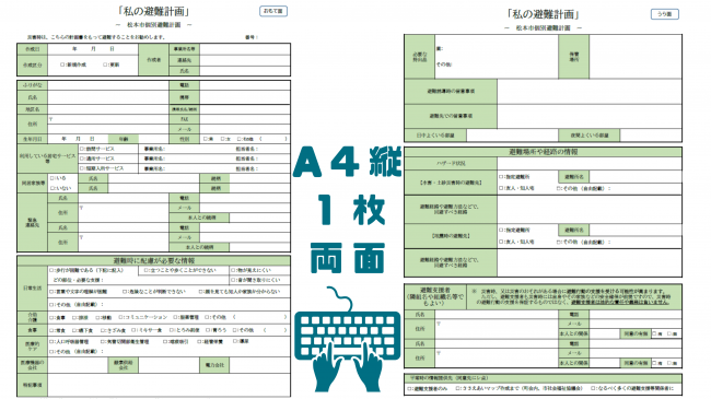計画書のイメージ