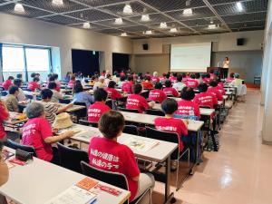 松本市健康づくり課歯科衛生士の講話