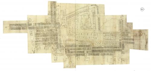 元禄期松本城下絵図