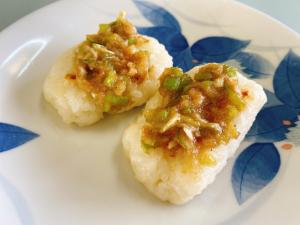 学校への食育（こねつけできあがり）