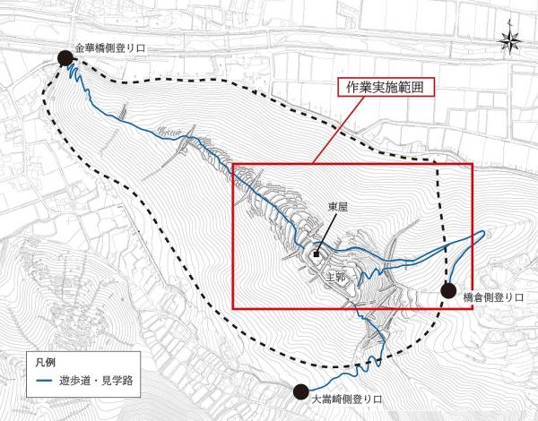 伐採範囲の図（全体図）