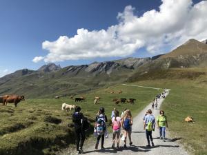 学校ハイキング
