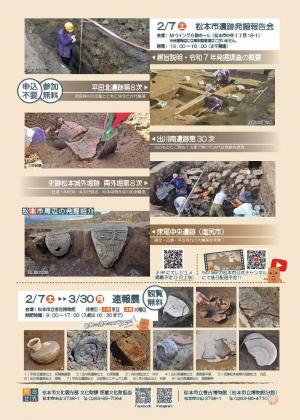 発掘された松本2025　裏