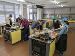 料理教室の様子（2005）