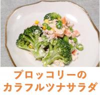 ブロッコリーのカラフルサラダ