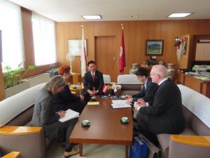 オーストリア大使表敬訪問