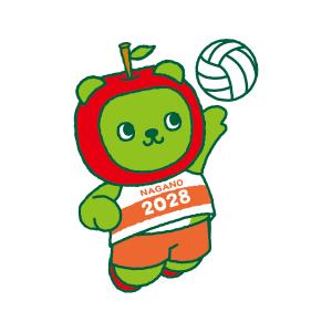 アルクマバレーボールイラスト