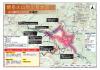 焼岳火山防災基本図(噴火警戒レベル5の場合)