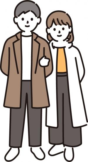 カップルのイラスト